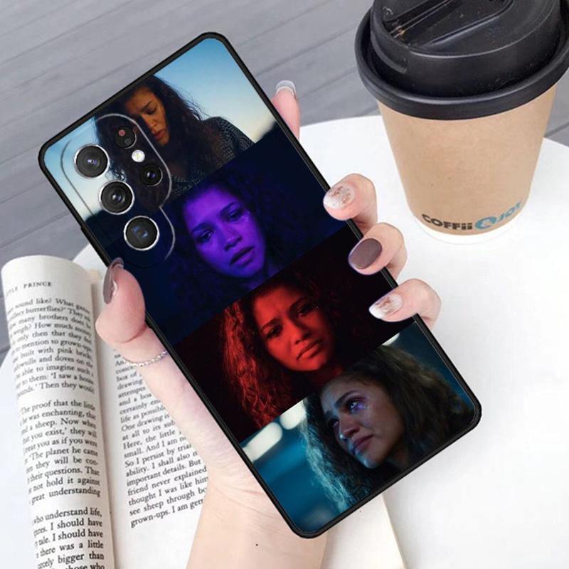 American TV Series Euphoria Phone Case Cover For Samsung Galaxy S24 S25 Ultra S21 S22 Ultra S10E Note 10 Plus Note 20 FE S23