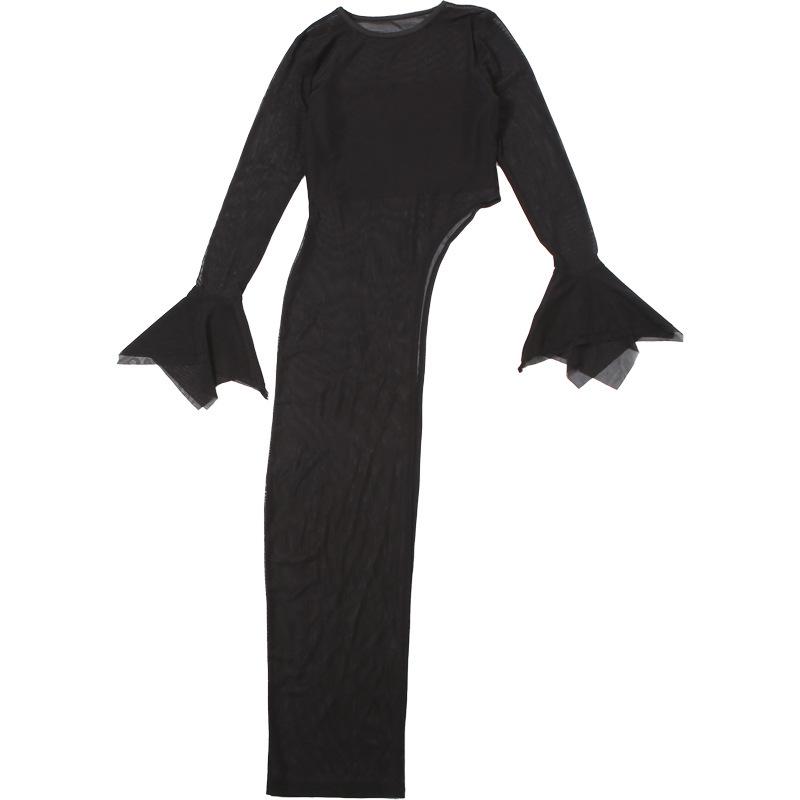 Slim-Fit Sexy Mesh Cardigan for Women - Stylish Cross-Border Design