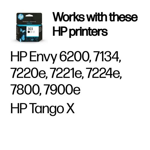 HP 303 (T6N02AE) Ink Cartridge, Black