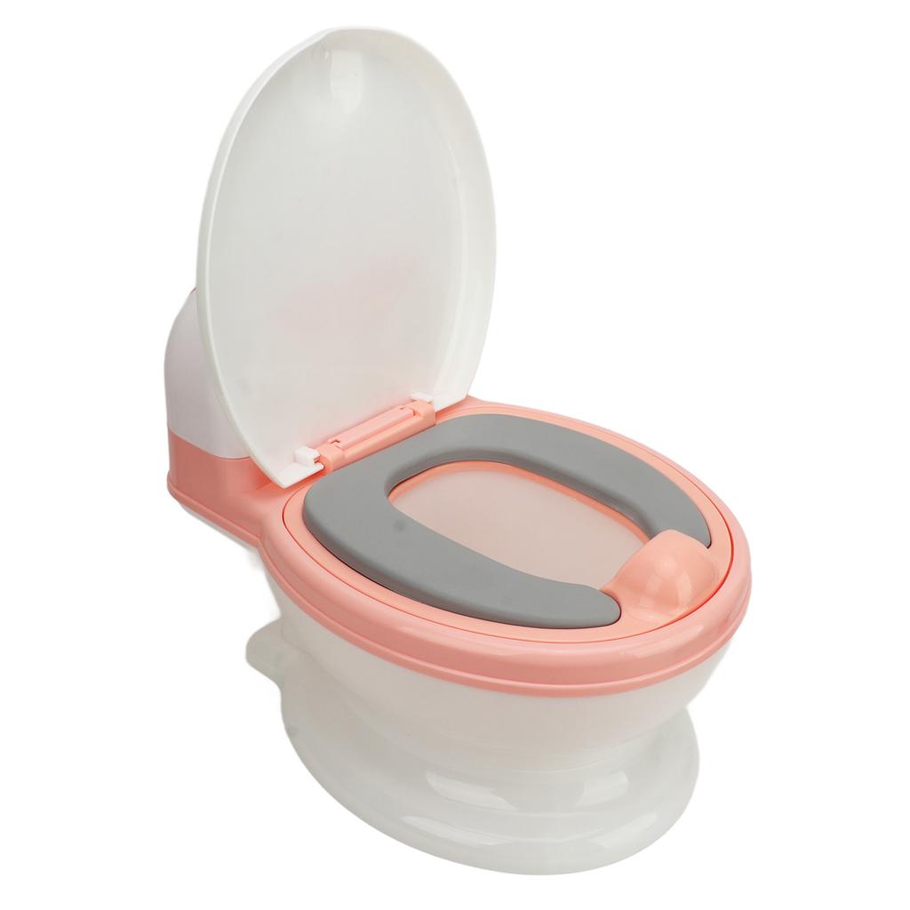 Toddler Transition Potty Trainer Detachable Cleansing Prevent Slip Soft PU Cushion Potty Training Toilet