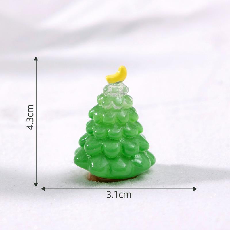 Micro-landscape Santa Claus Snowman DecorationsCrystal Ball Hanging Accessories Christmas Small Ornaments