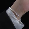 2024 Red Snake Minimalist Adjustable Silver Bangle with Red-Eyed Spirit Design