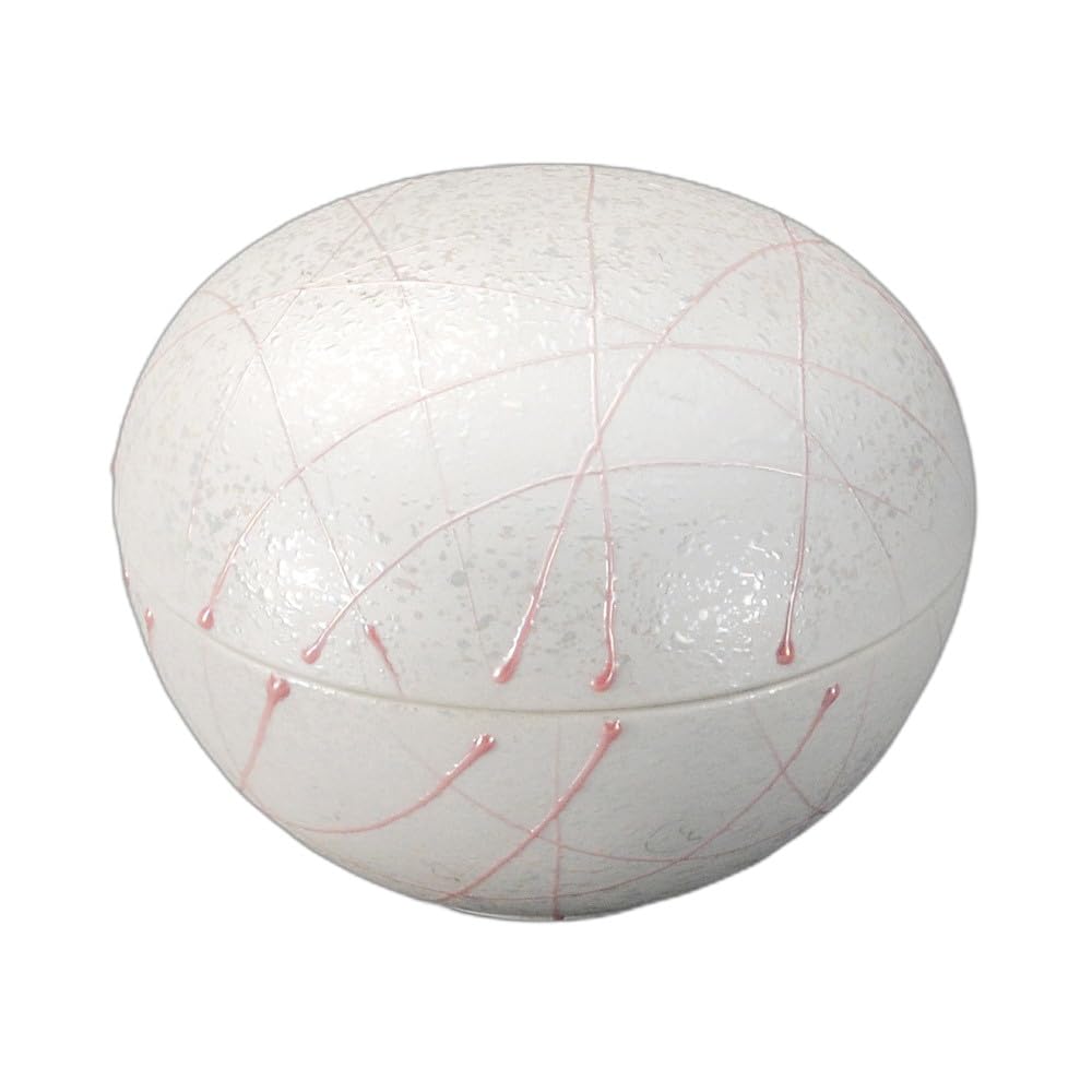 

Pink Ichinen Round Lidded Container Lidded Container [ 10.4×8cm ]