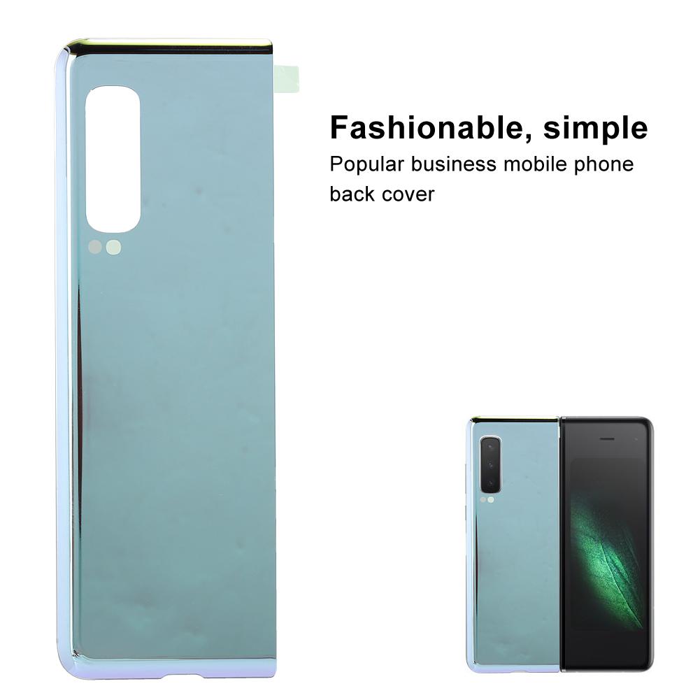 Fashionable Simple Mobile Phone Battery Glass Back Cover Rear Housing Replacement for Fold F900 F900F F900U