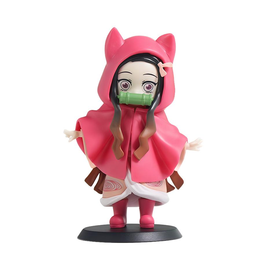 Latest 1-12Pcs Figurine Plum Rain Series Kochou Shinobu Tomioka Giyuu Mitsuri Figurine Plaything Gift For Kids