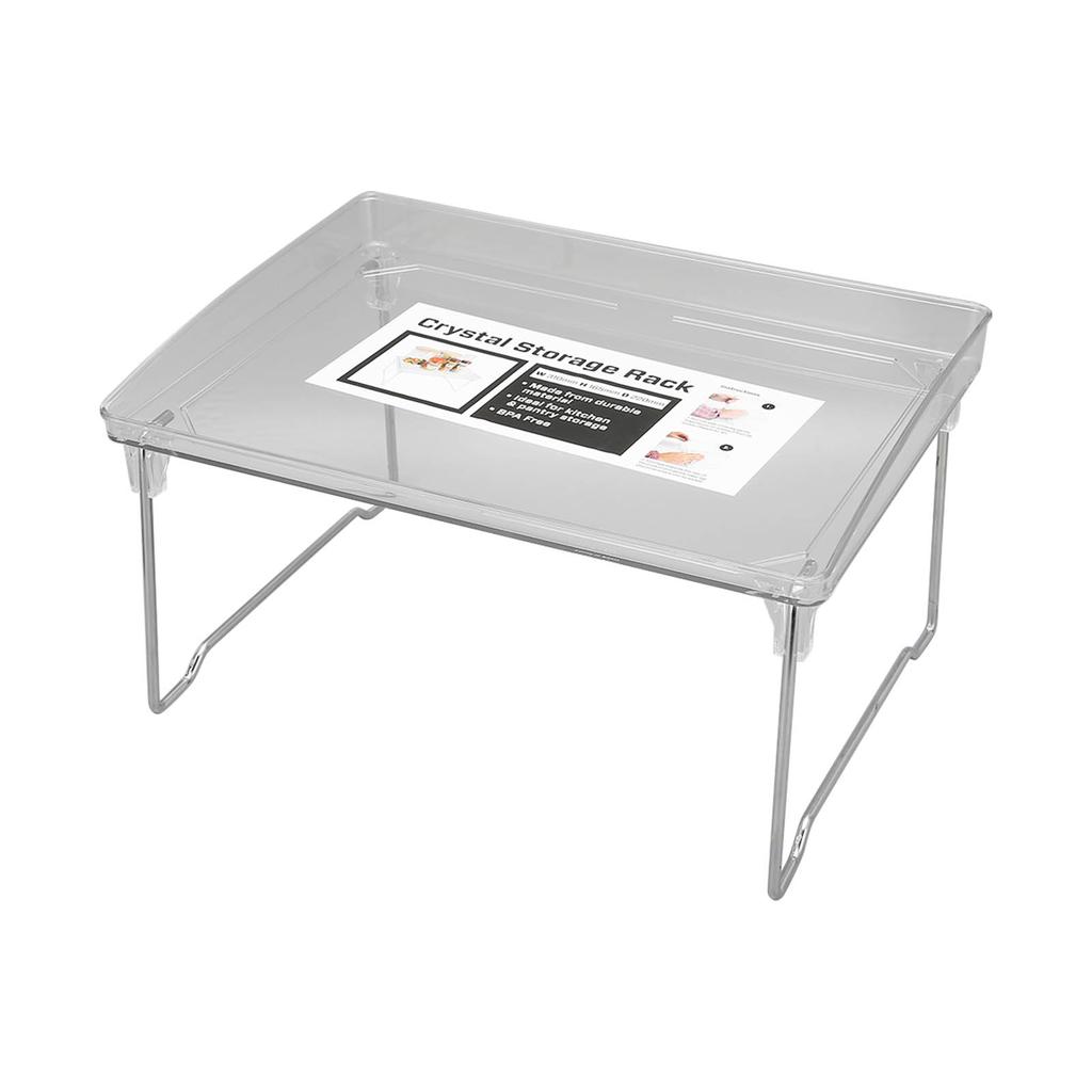 Desk Organizer Rack Stainless Steel Foldable Multifunctional Desktop Storage Shelf for Home