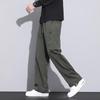 MEDE Men's Solid Multi-Pocket Straight Leg Cargo Pants