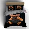 French Bulldog Illustration. Bedding Duvet Cover Sets Duvet Covers Pillowcases Gifts (1 * Duvet Cover 2 * Pillowcases, Without Duvet Insert)