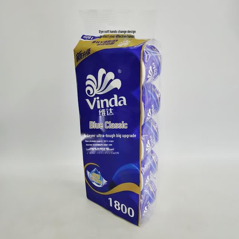 Vinda 4-Ply Unscented Household Toilet Paper