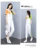 Plus Size Color Block Two-Piece Sportswear Set: Short Sleeve T-shirt & Jogger Pants