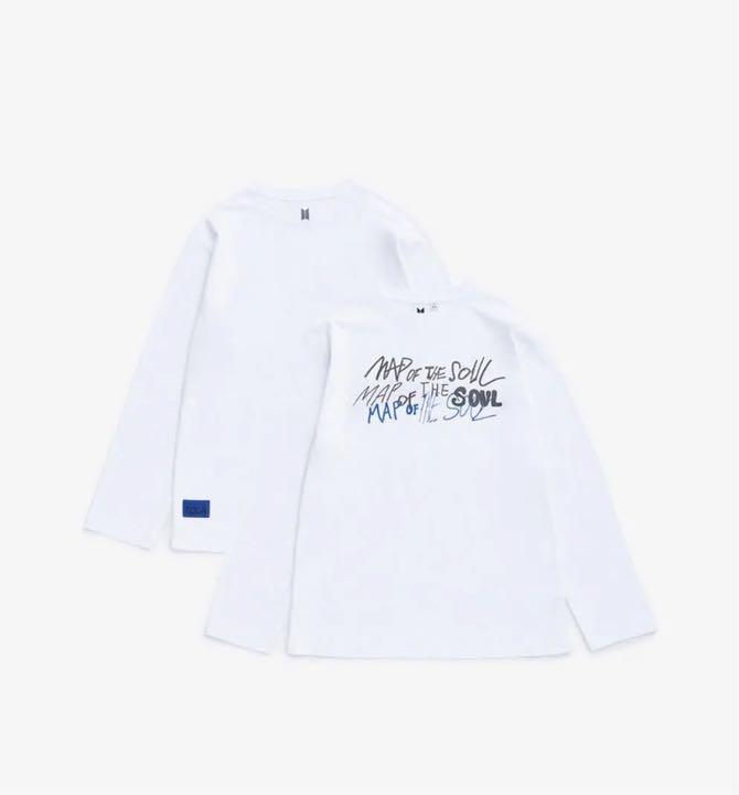 [USED] BTS MOS Official Long Sleeve T-Shirt White