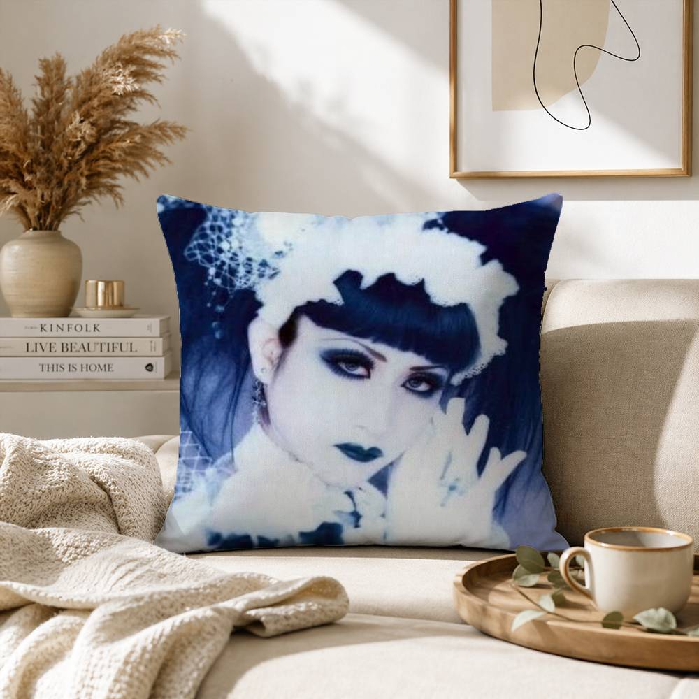 Mana MMalice Gothic Mizer Pillow Case for Sofa Living Room Home Office Decor Protective Cover