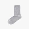 GCUT Honeycomb Collar Socks_Melange Gray 7215284202