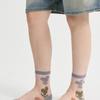 SORRY TOO MUCH LOVE SeeThrough Flower Socks_Gray