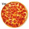 Portable Wrap for Camping Round Food Blanket, Realistic Themed Throw 59 Inch Novelty Waffle Pizza Breathable Warmth Dormitory Burrito Donut Wrap, Soft