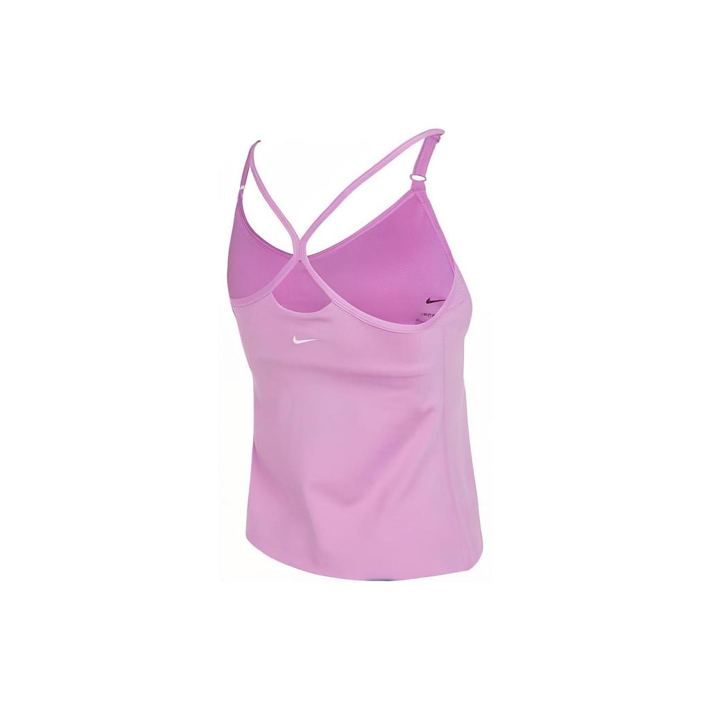 Nike Solid Color Quick-Dry Breathable Sports Casual Tank Top Women Tops Purple DX0031-532