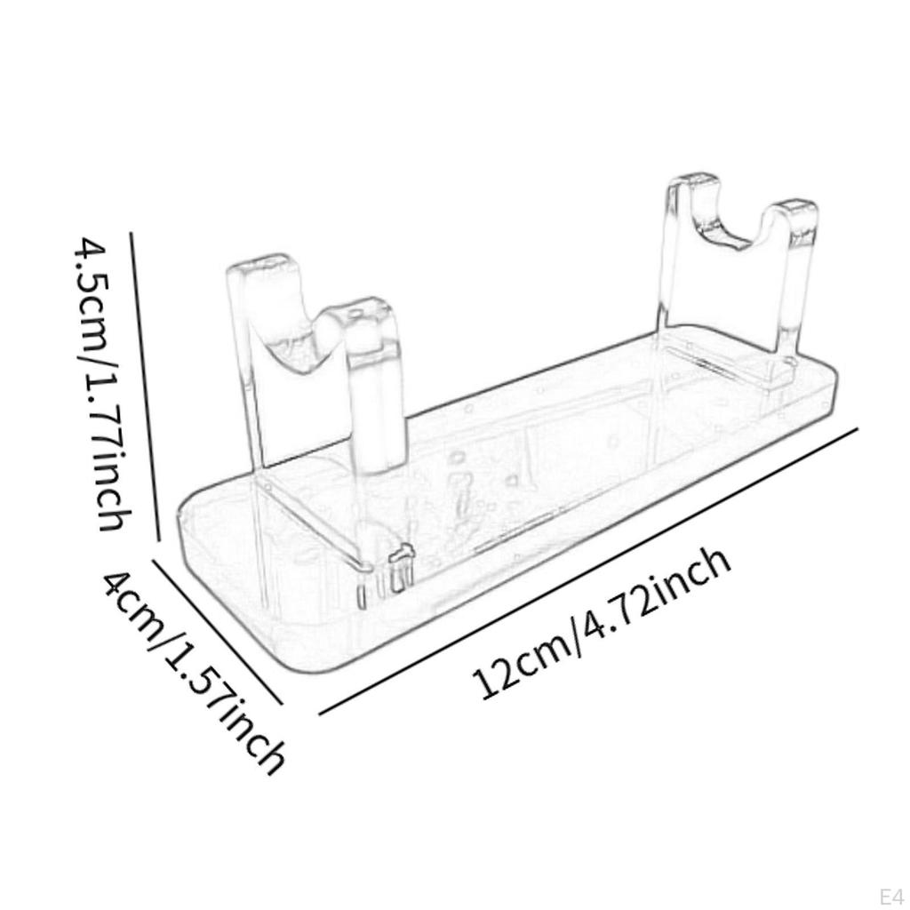 3D Pen Holder Makeup Brush Shop Fountain Rack Display Stand for Home Office