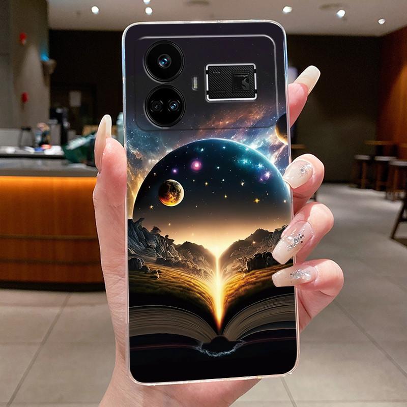 Casing For Realme GT5 GT 5 240W Phone Case Cute Cool Dragon Boys Girls Transparent Soft Silicone Back Cover For RealmeGT5 Case