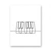 Draw Wall Art Canvas Poster Music Print Nordic Piano Guitar Saxophone Line Abstract Minimalist Painting Picture Living Room Deco