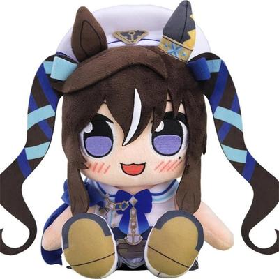 Uma Musume Βελούδινη Κούκλα Anime Γεμισμένη Χαριτωμένο Κορίτσι Άλογο Παιχνίδι Συλλέκτη Για Παιδιά Και Θαυμαστές Διακόσμηση Γραφείου Υπνοδωματίου Δώρο Χριστούγεννα Γενέθλια