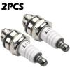 2x Spark Plugs For Bosch WR11EO For 29010007 29010008 Lawn Mower Parts