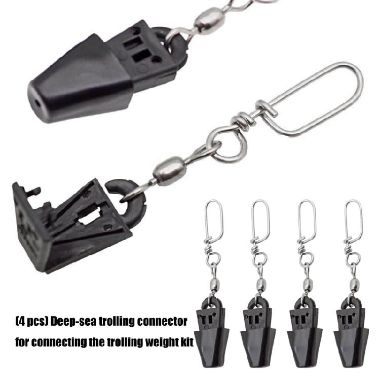 Professional Downrigger Release Clips Downrigger Terminal Set Fishing Weight Ball Connector Trolling Linker Equipment