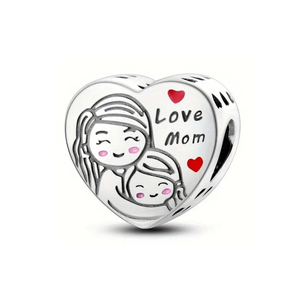 New Mother'S Day Crown Charm Fit Original Bracelet Shining Bead Diy Women Jewelry Giftcopper Trinket Jewelry Party Gift