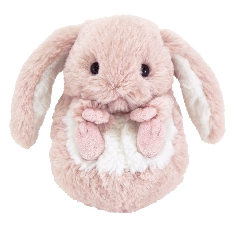 

Sun Lemon Koromoffuru Rabbit Pink 16 x 15 x 14 cm Stuffed Animal P-8262