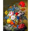 CHENISTORYNO Flower Picture Diy Painting By Numbers Kits Acrylic Canvas Painting Drawing Coloring By Numbers For Adults Diy Gift