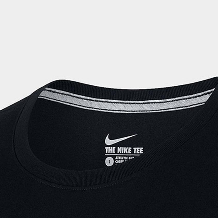 Nike T Shirts Men's Crew Neck Moderate Straight Fit CK4259-010