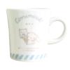 Sanrio Cinnamon Microwave and Dishwasher Character Lazy Natural Made In 320151 "Cinnamoroll" Mug, Approx. 9cm, Safe, Goods, Tableware, Sundries, Ice,