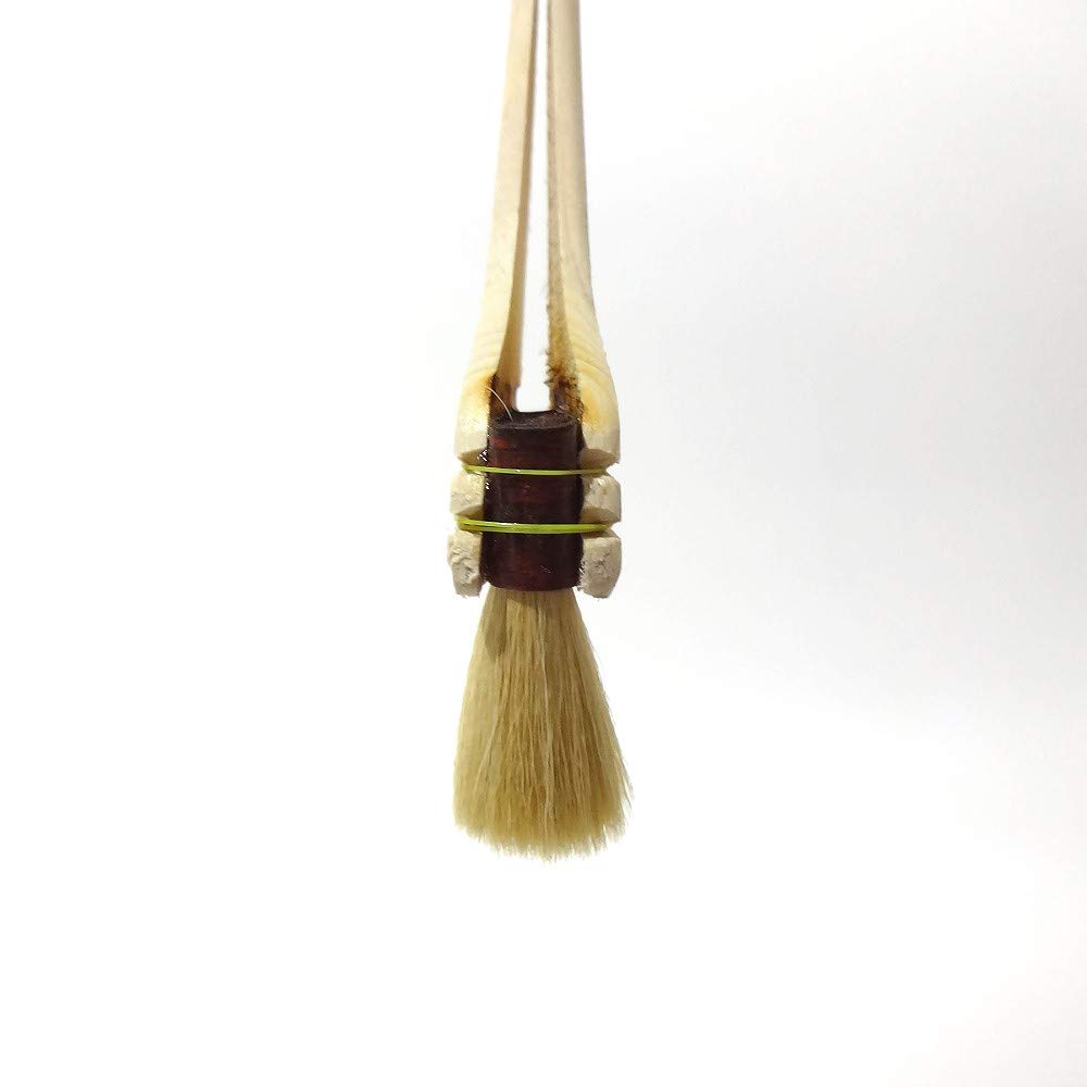 Hakeichi Yurix White Sakura Goat Hair Set of for Paint Brushes, 30mm, 10, Oil-Based