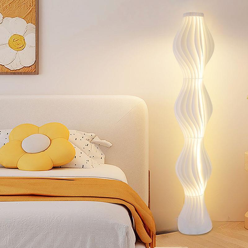 Luxury Decorative Floor Lamp with Hula Skirt Design for Living Room and Bedroom