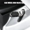 4Pcs Car Wheel Tire Air Valve Caps Stem Cover with Color Brand Logo For Toyota RAV4 Corolla Camry Frontier Supra C-HR Hilux Taco