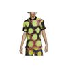 Nike Pattern Printed Short Sleeve Polo Shirt Men tops Black DV9048-702