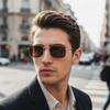 Retro Rectangular Sunglasses Men Women Brand Designer Fashion Metal Frame Glasses Classic Outdoors Driving Shades Uv400 Gafas