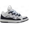 Leather Splicing Casual Shoes Trendy Sports Shoes Men's and Women's Board Shoes Bread Shoes