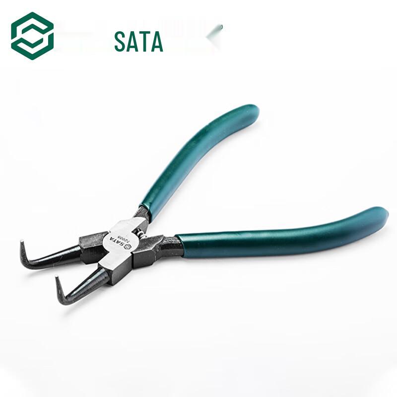 SATA 72005 Internal Bent Circlip Pliers 7 inch
