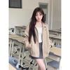 American Retro New Coat Versatile Spring Autumn Loose Workwear Student Small Casual Jacket Top