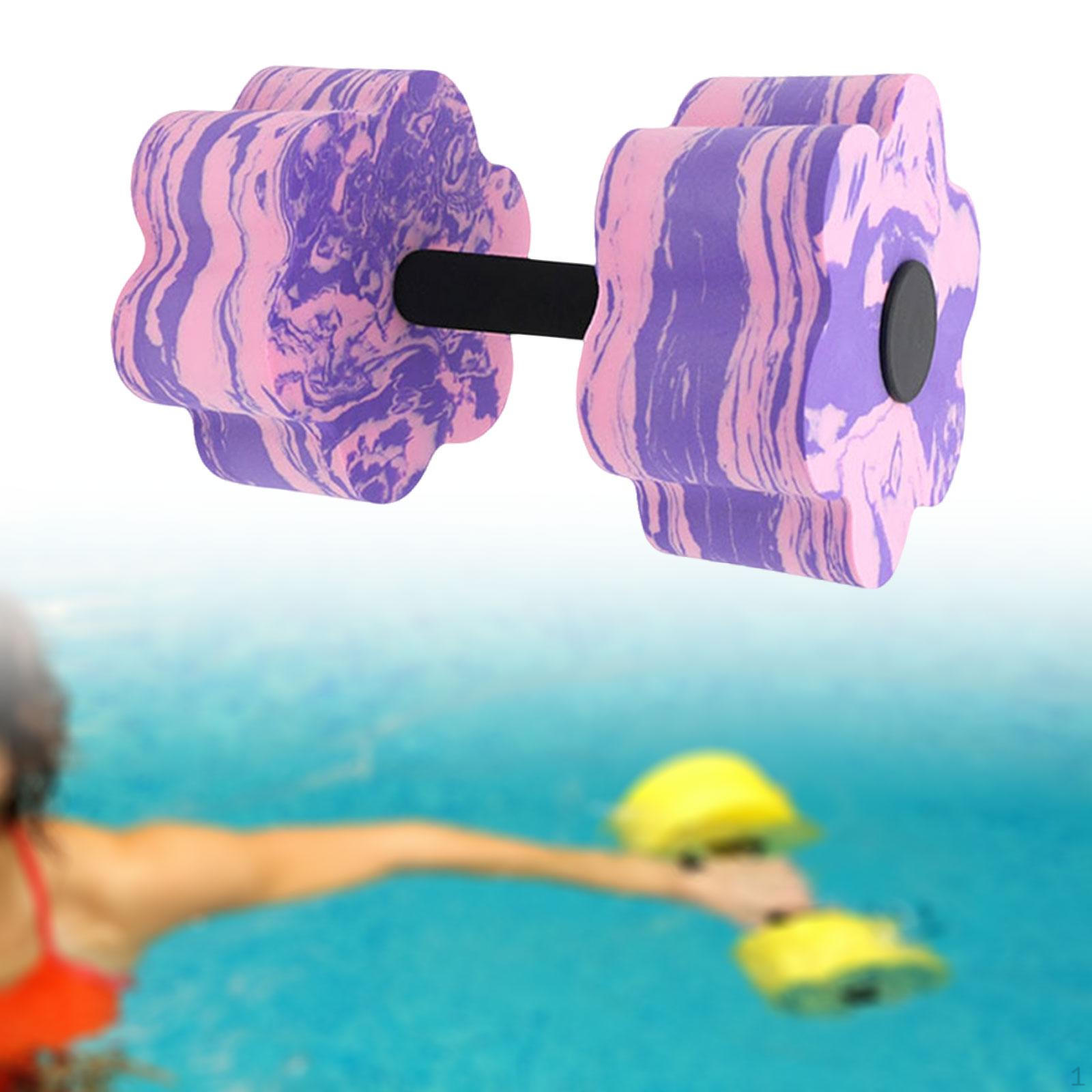 

Водные упражнения Гантель EVA Пена Бассейн Сопротивление Руки Бар для Фитнеса, Аквааэробики Purple and Pink