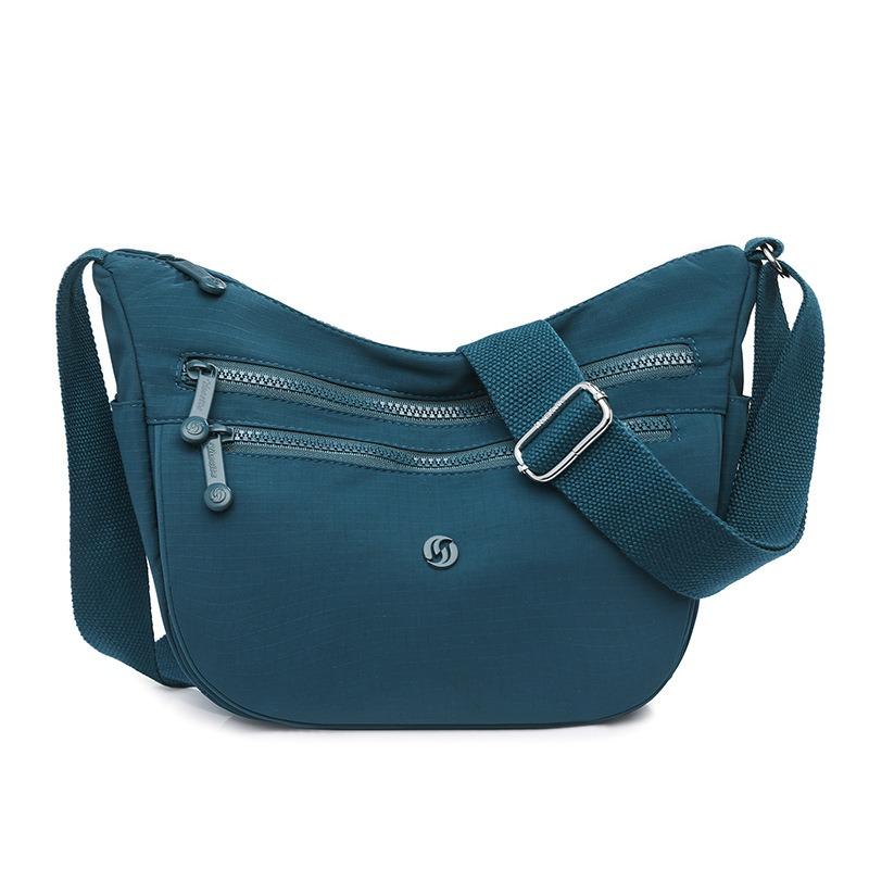 Crossbody Shoulder Bag New Women's Nylon Cloth Fashion Casual Bag Multi-layer Large-capacity Medium Mother Bag