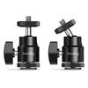 SmallRig Micro Ball Head with 3kg Weight Compatible with and Pack of 2 2059 1/4" Screw, 360° Rotation, Capacity, Canon, Nikon, Olympus, Pentax,