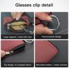 Car Key Holder Storage Bag Leather Car Key Wallets Keys Organizer For Mitsubishi EK Pajero Xpander Eclipse Cross ASX L200 Xforce