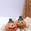 10Pcs Cute Pumpkin Decoration Halloween Micro Landscape Miniature Figurines Mini Fairy Garden Ornaments Resin Craft
