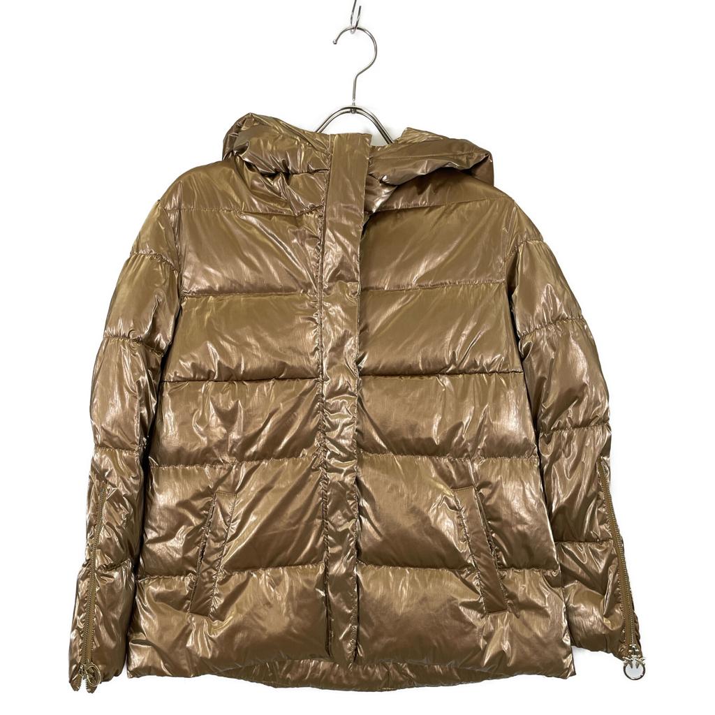 PINKO Gold padded jacket 1G15CK Jacket 36 goldUsed