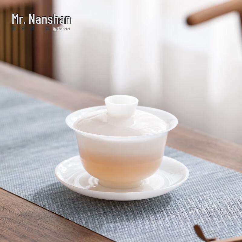 

Translucent Ceramic Gaiwan Tea Bowl
