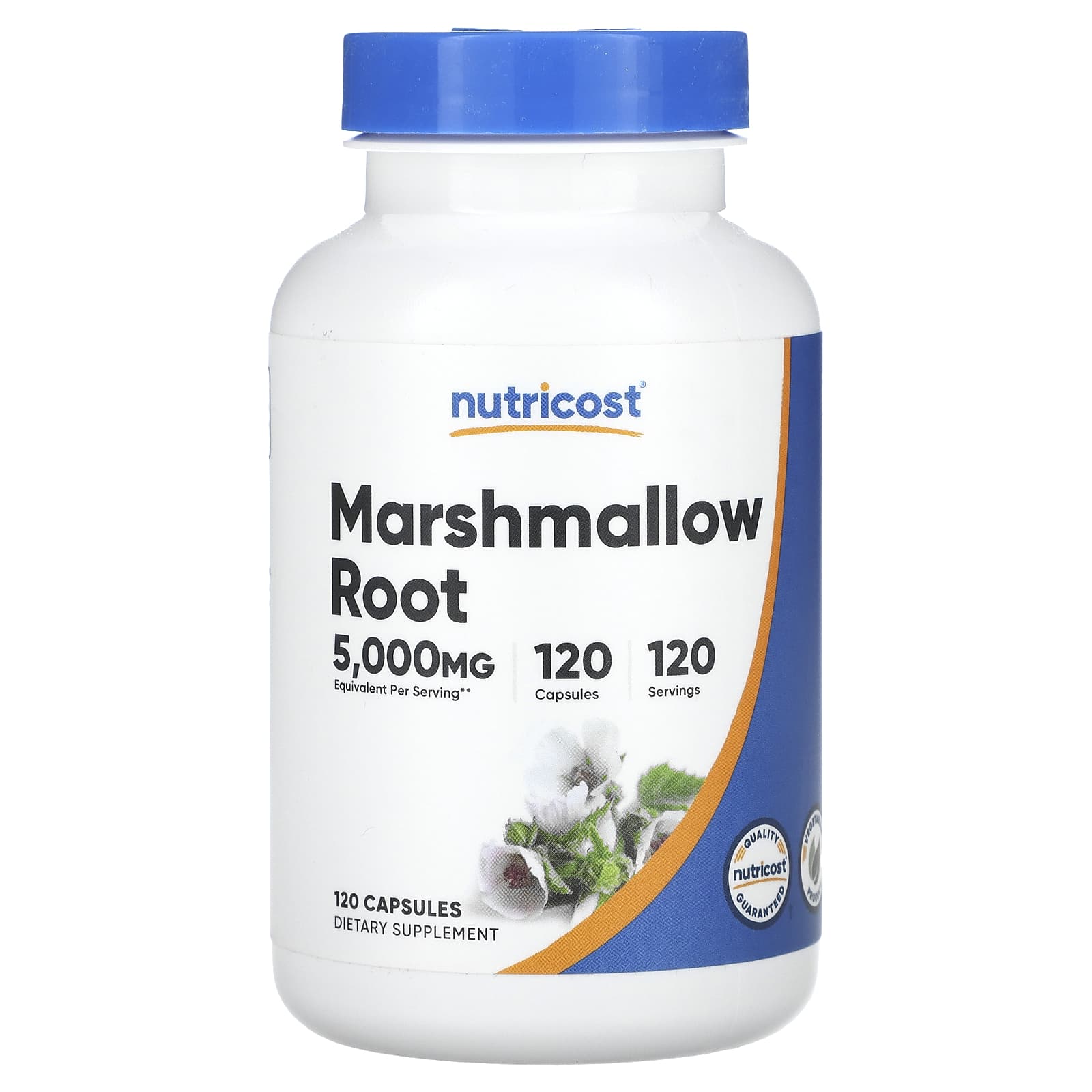 

Marshmallow Root, 5,000Mg, 120 Capsules
