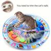Cat Water Sensation Mat with Floating Fish, Interactive Kick Toy, Boredom Relief Pad for Indoor Cats, Use with Tap Water