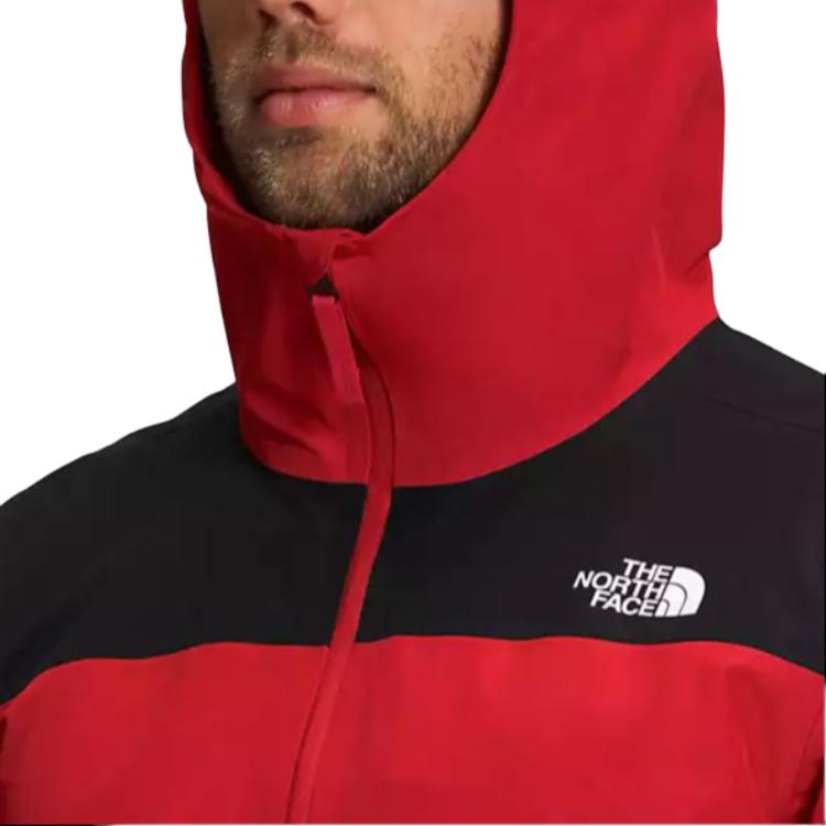 The North Face Jackets Men's Red Hooded Moderate Other NF0A7QB2-KZ3