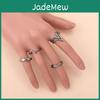 Anime Style Metal Contract Ring With Cartoon Character Design For Collectors